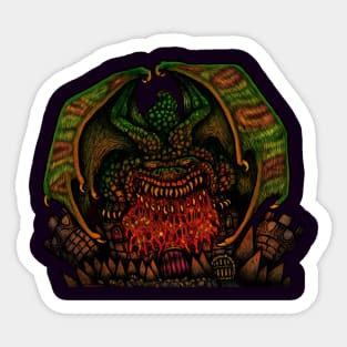 Brutus Tarmosuchus, monarch melter Sticker